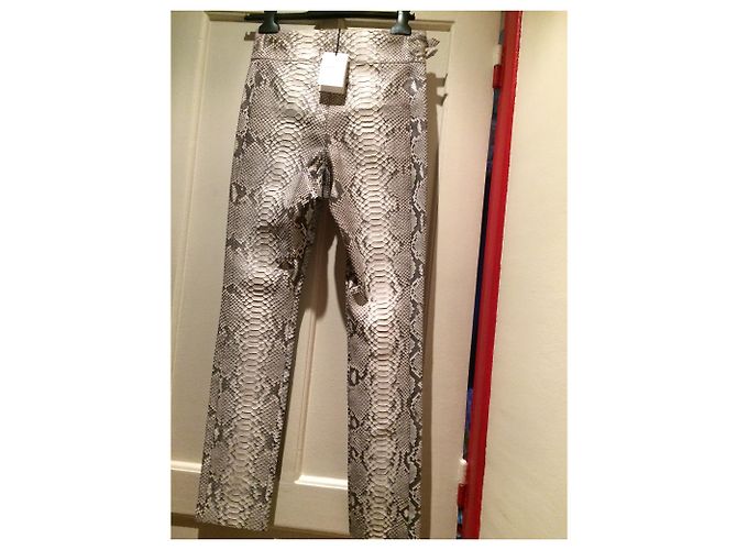 Isabel Marant pants in python leather - view 2