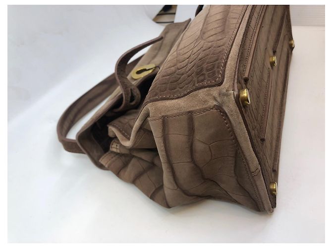 Yves Saint Laurent Muse Two Daim Marron Clair - vue 18
