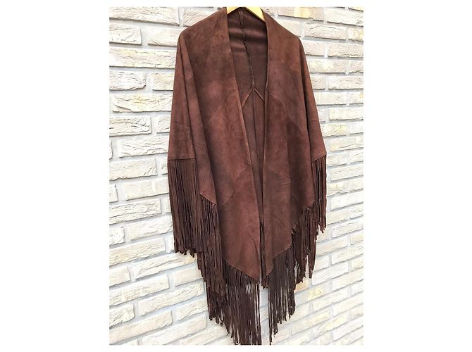 Autre Marque Burgunder Burgunder Wildledermantel Bordeaux - Ansicht 9