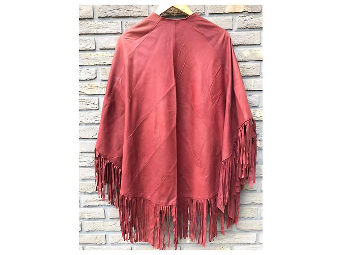 Autre Marque Scarpa alta scamosciata rosso mantello - vista 10