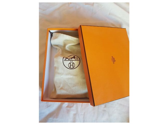 Hermès Cintura Hermes CDC medor con collo a cane Nero D'oro - vista 12