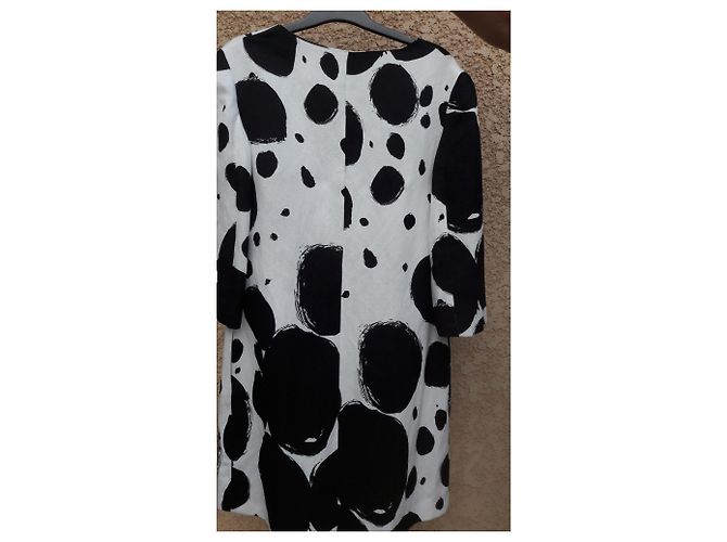 Autre Marque Didier Papakian Jacket Black and White Linen Viscose - view 2