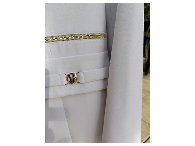 Versace Jacket White Polyester - view 2