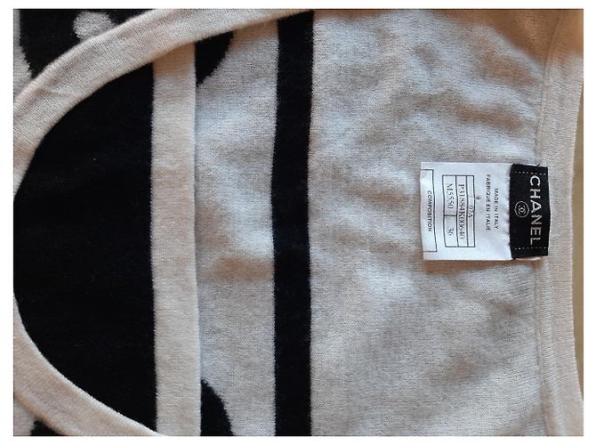 Chanel Kaschmir Top Mehrfarbig Mehrfarben - Ansicht 5