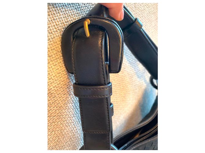 Bottega Veneta Bottega gewebte Ledertasche Schwarz - Ansicht 4