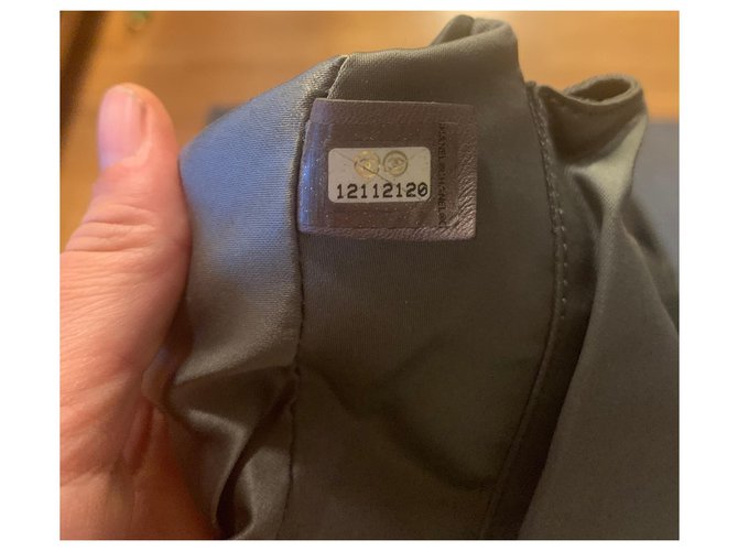 Borsa CHANEL perforata 2,55 Nero - vista 8