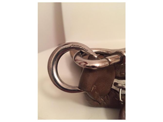 Borsa a spalla Fendi Selleria Caramello - vista 5