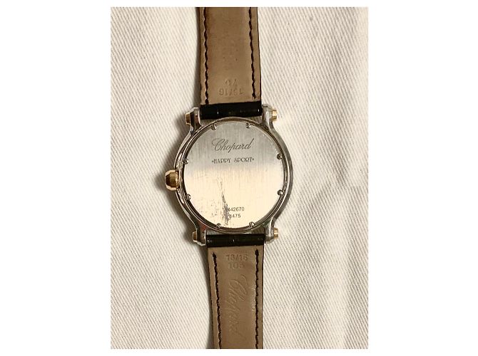 Chopard Happy Sport Gold mit Diamanten Golden - Ansicht 3