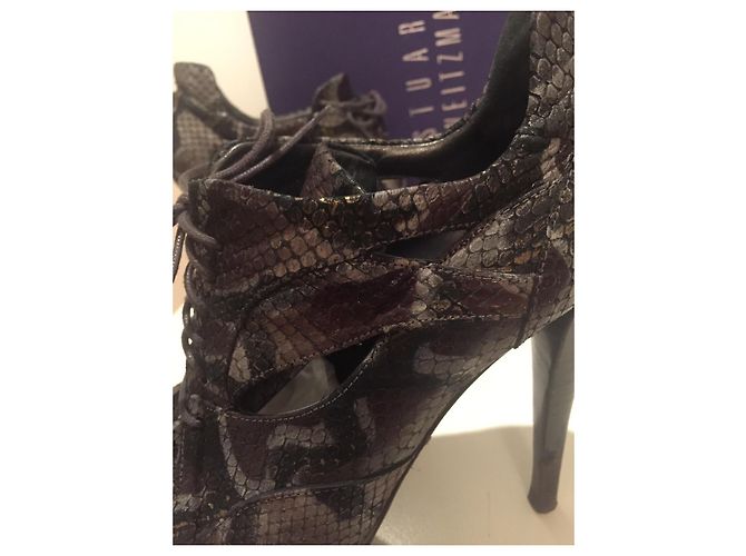 Tacones Stuart Weitzman Gris - vista 10