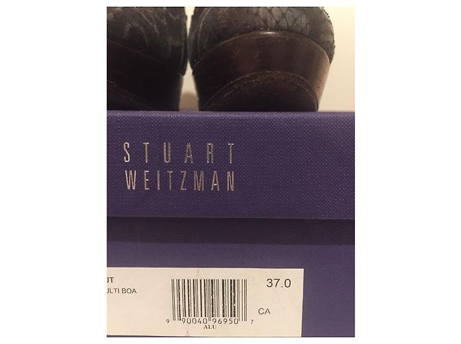 Tacones Stuart Weitzman Gris - vista 3