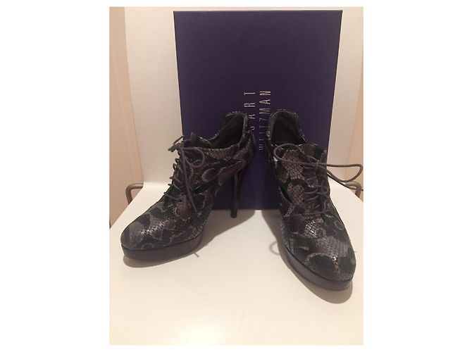 Tacones Stuart Weitzman Gris - vista 9