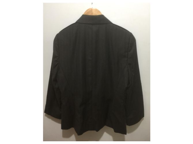 Blazer de lana Joseph marrón Castaño - vista 3