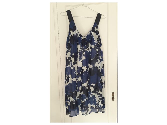Vestido Tara Jarmon con estampado floral de algodón y seda Multicolor - vista 2