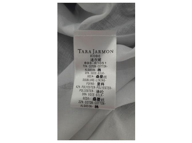 Vestido Tara Jarmon con estampado floral de algodón y seda Multicolor - vista 5