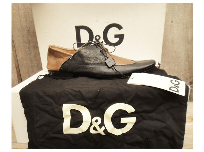 soft derbies Dolce & Gabbana size 44 new condition Brown Black - view 4