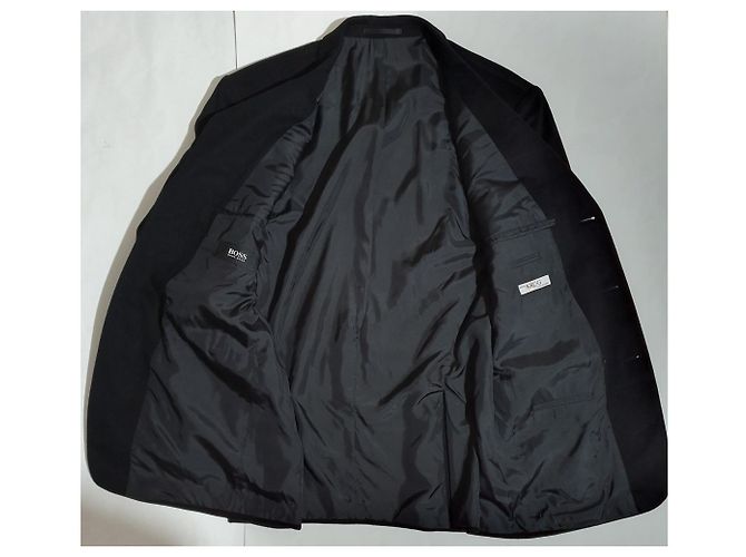 Blazer Hugo Boss Nero in Cachemire - vista 3