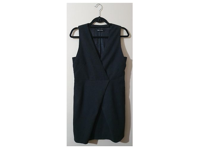 Vestido Filippa K Preto de Poliéster e Viscose Tamanho L - vista 4