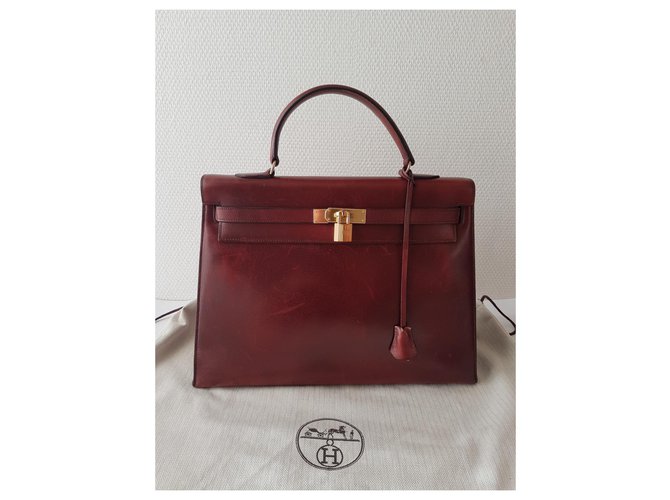 Hermès Kelly 35 Bordeaux - Ansicht 12
