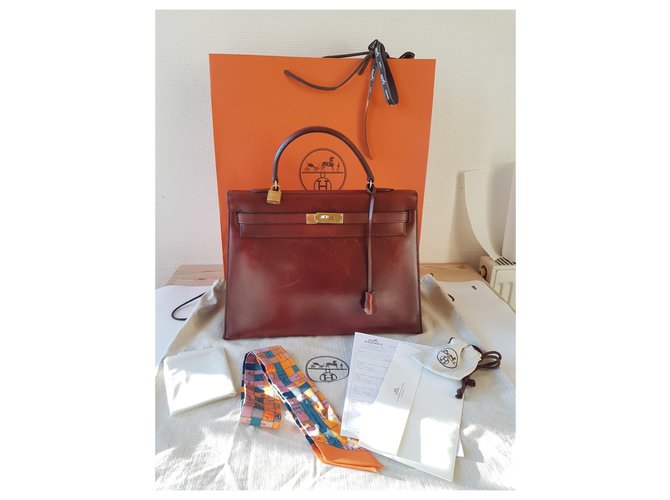 Hermès Kelly 35 Bordeaux - Ansicht 20