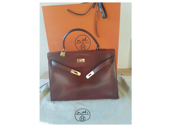 Hermès Kelly 35 Bordeaux - Ansicht 22