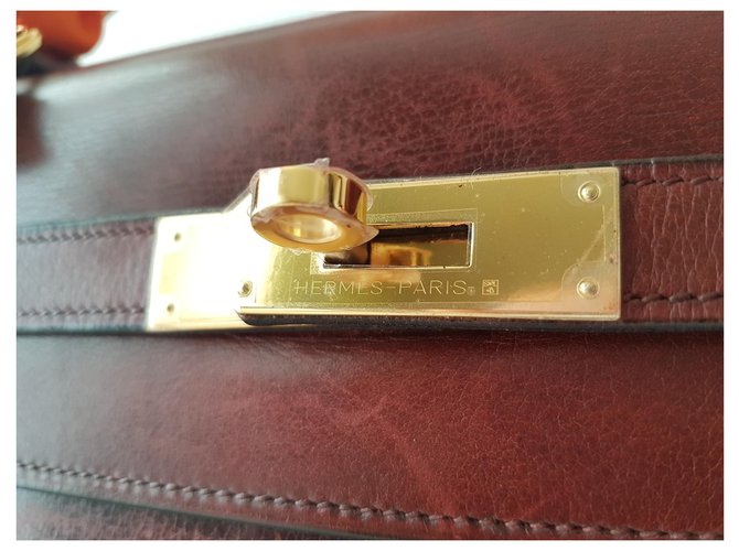 Hermès Kelly 35 Bordeaux - Ansicht 3