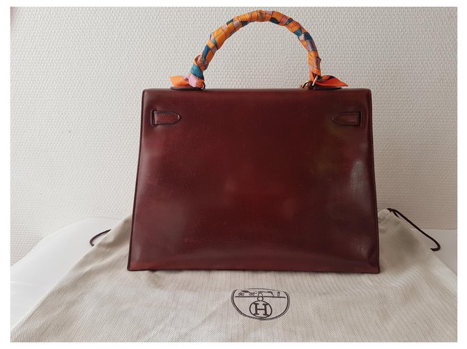 Hermès Kelly 35 Bordeaux - Ansicht 4
