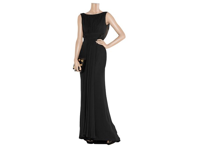 Abendkleid Marchesa Notte balck Schwarz - Ansicht 13