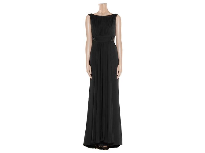Abendkleid Marchesa Notte balck Schwarz - Ansicht 14