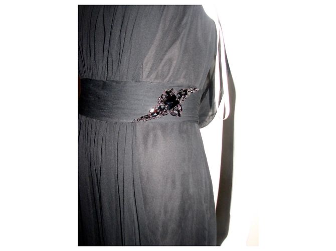 Abendkleid Marchesa Notte balck Schwarz - Ansicht 3
