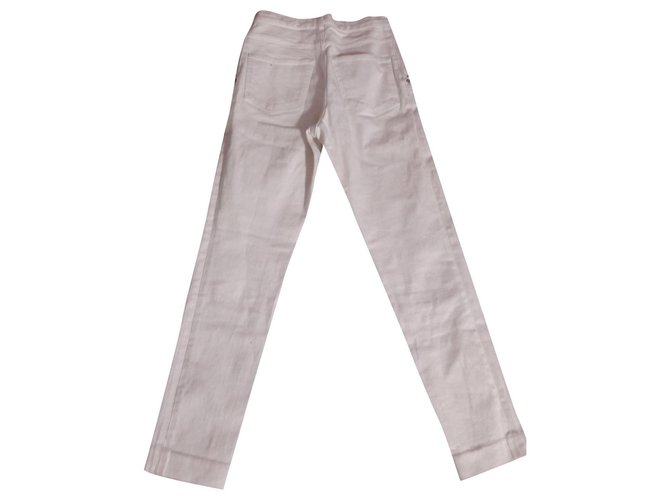 Vaqueros blancos Apc Vanessa Seward de algodón - vista 2