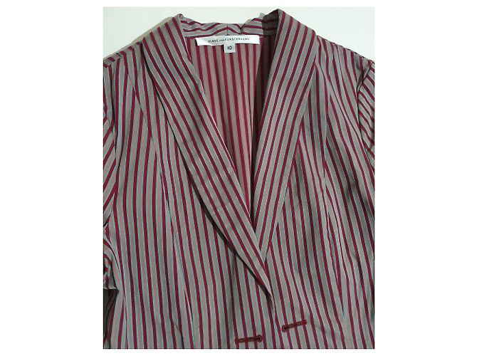 Blazer de rayas Varsity Diane Von Furstenberg de algodón Multicolor - vista 2