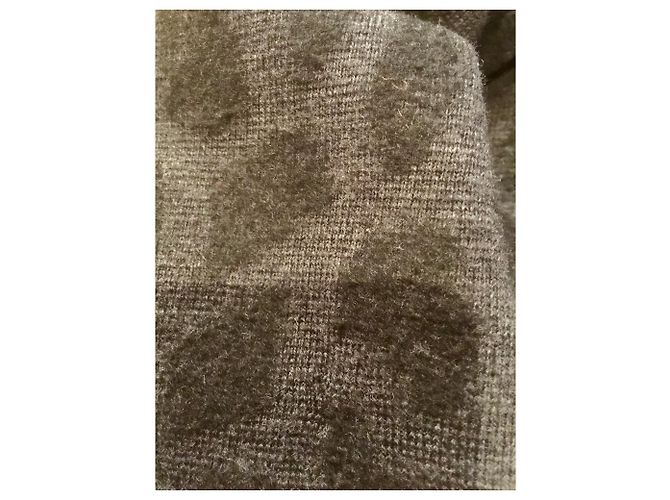 Vestido mini de lana gris con estampado abstracto 3.1 Phillip Lim Gris antracita - vista 6