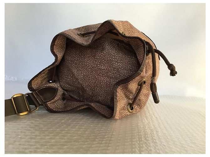 Autre Marque Borsa a secchiello grande borbonese Redwall con custodia - vista 4