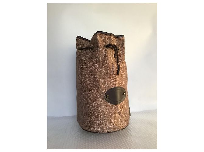 Autre Marque Borsa a secchiello grande borbonese Redwall con custodia - vista 8