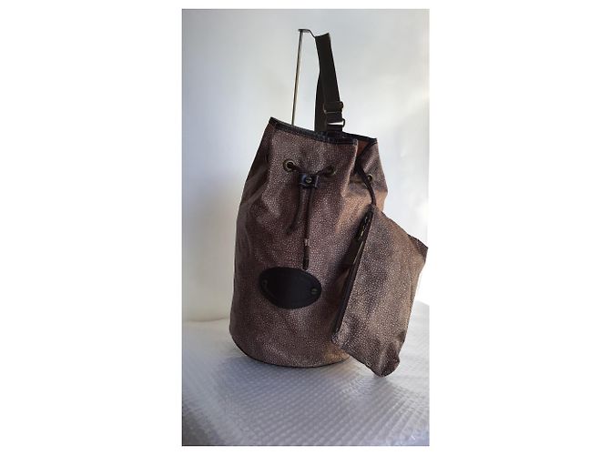 Autre Marque Borsa a secchiello grande borbonese Redwall con custodia - vista 9
