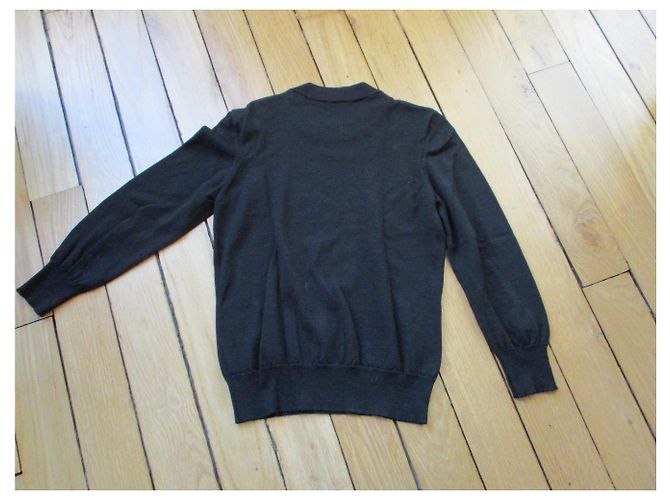 Louis Vuitton Schwarzer Wollpullover, taille M. - Ansicht 2