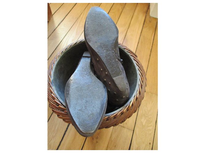 Autre Marque Botas de ante gris estaño, Pointure 36. Gris antracita - vista 5