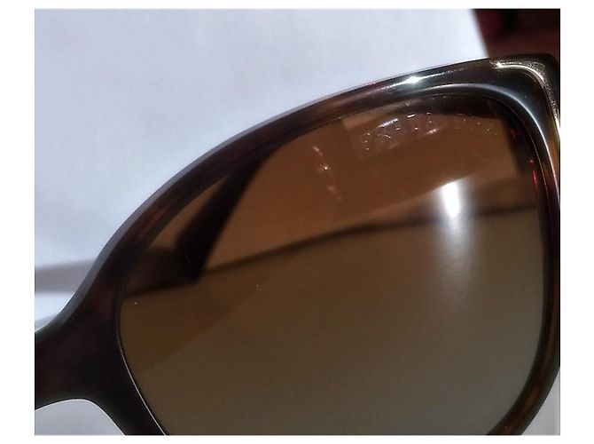 Occhiali da sole polarizzati Prada in colore avana / turtoise Marrone D'oro Bronzo - vista 5