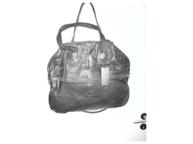 Aridza Bross Sacs ?� main Cuir Noir ref.165530 - Joli Closet