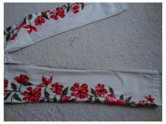 Vaqueros Dolce & Gabbana Blancos de Algodón Talla 40 - vista 10