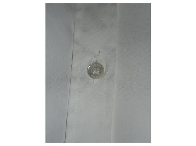 Blusa Gucci de algodão branca 44 IT Branco - vista 2