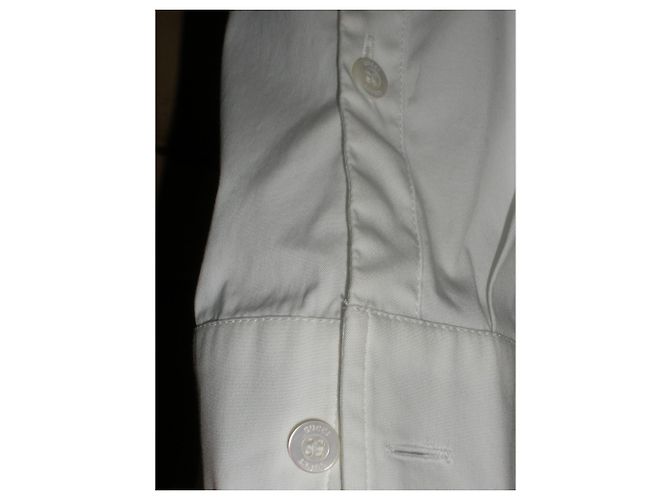 Blusa Gucci de algodão branca 44 IT Branco - vista 3