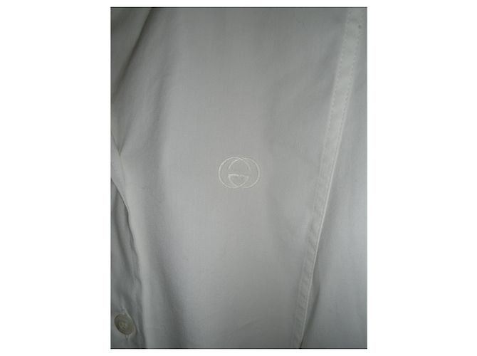 Blusa Gucci de algodão branca 44 IT Branco - vista 5