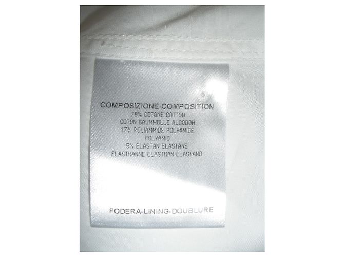 Blusa Gucci de algodão branca 44 IT Branco - vista 7