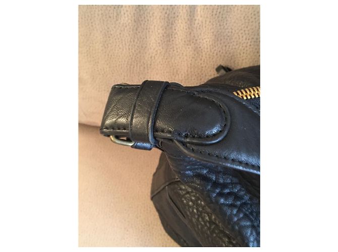 Borsa Hobo Gerard Darel in pelle nera Nero - vista 3