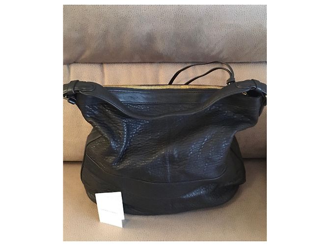 Borsa Hobo Gerard Darel in pelle nera Nero - vista 4