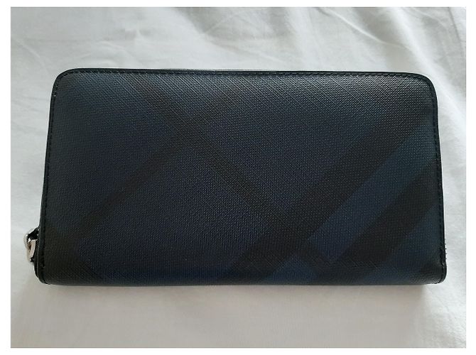 Burberry Purses, wallets, cases Black Blue - view 2