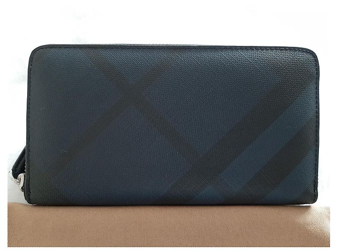 Burberry Purses, wallets, cases Black Blue - view 3