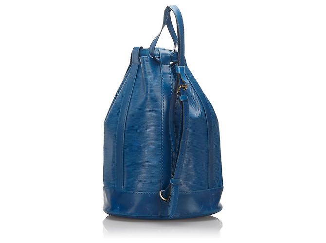 Louis Vuitton Blue Epi Randonnee GM - vista 3