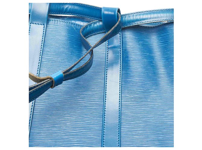 Louis Vuitton Blue Epi Randonnee GM - vista 8